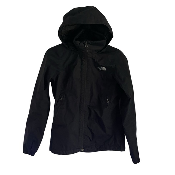 The North Face  Full Zip Hooded  Black  Jacket Women Size XS - Picture 2 of 8